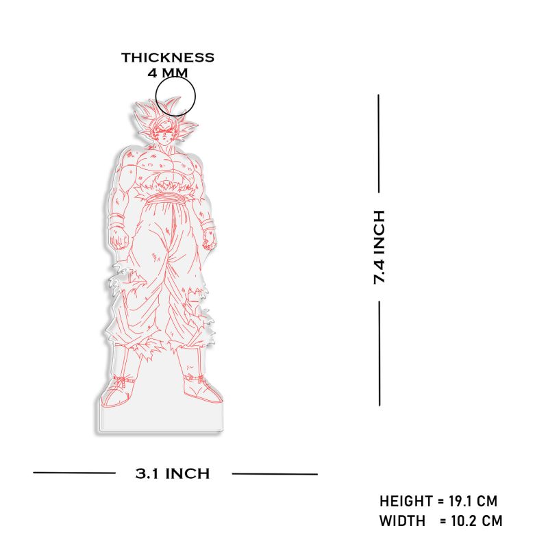Goku Character Night Lamp